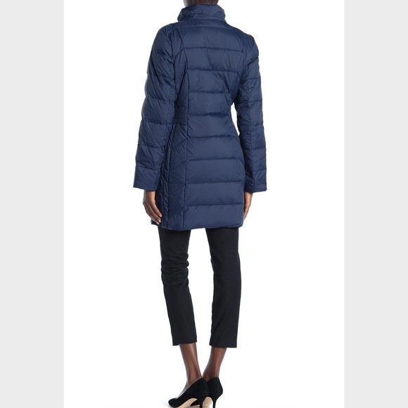 NWT Anne Klein Faux Fur Hoodie Puffer Coat - Picture 4 of 6